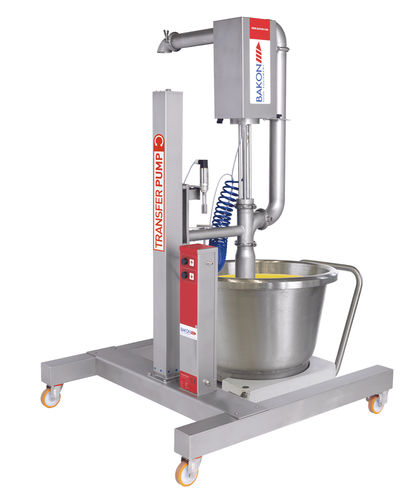 Bomba de pistón - Bakon B.V., food equipment - para crema / neumática / móvil