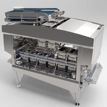 Pesadora lineal - MB Series - Cabinplant A/S - para aves de corral / para carne / para pescado