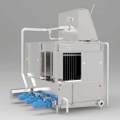 Refrigerador de agua - Cabinplant A/S - de agua glicolada / para frutas y hortalizas / de acero inoxidable