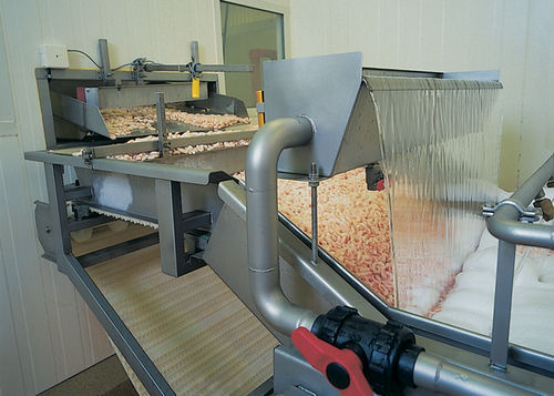 Máquina de descongelación de inmersión - Cabinplant A/S - para pescado / para langostinos / continua