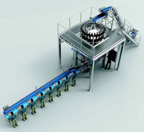 Línea de embalaje para la industria alimentaria - Cabinplant A/S - para aves de corral / de carne / automática