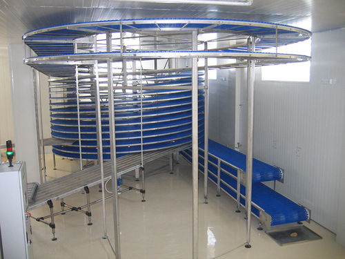 Transportador de banda - Officina Meccanica SARP S.n.c. - de espiral / de secado / de esterilización