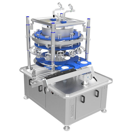 Máquina de llenado automática - Typ_301 - NIKO Nahrungsmittel-Maschinen GmbH & Co. KG - de botes / para líquido / de productos pastosos