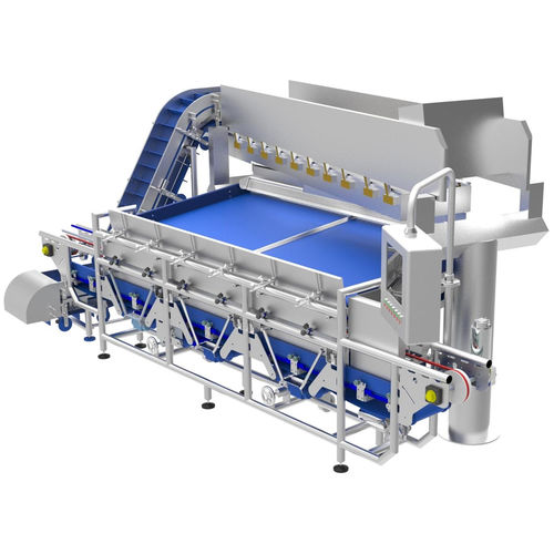 Máquina de llenado con transportador - HLF 300 - NIKO Nahrungsmittel-Maschinen GmbH & Co. KG - automática / de hortalizas / para la industria agroalimentaria