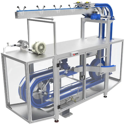 Enjuagadora-máquina de soplado por aire - Typ_036  - NIKO Nahrungsmittel-Maschinen GmbH & Co. KG - para contenedores / para cajas de cartón / de chapa