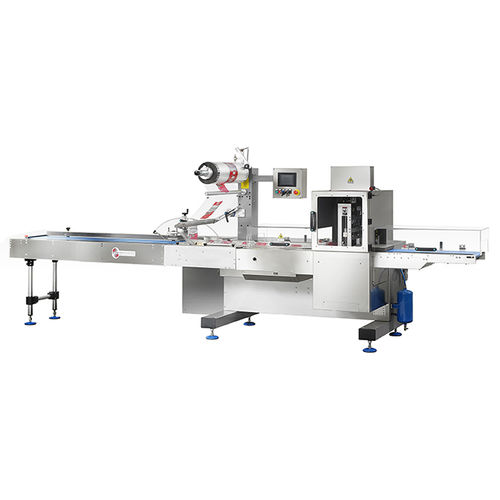 Máquina de embalaje automática - VELA 600 E - DELFIN S.r.l. - horizontal / con sellado / flow-pack
