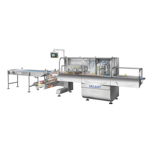 Máquina de embalaje automática - GALAXY 700 E - DELFIN S.r.l. - horizontal / con sellado / flow-pack
