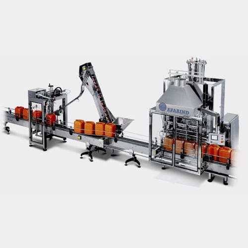 Máquina de llenado automática - L4-25000 - EFABIND, S.L. - de bidones / para productos viscosos / para líquido