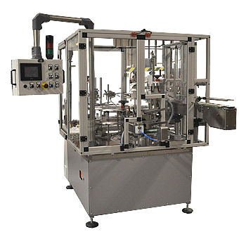 Encartonadora de carga superior - AV50 - F.C.L. Engineering - intermitente / de botellas / de tubos