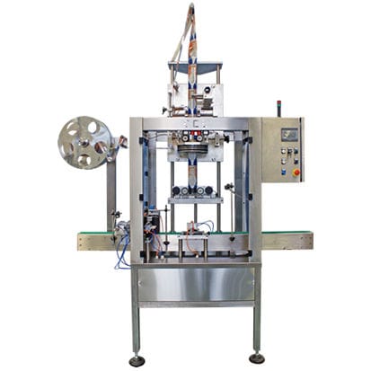 Aplicadora de sleeves automática - FAST series - F.C.L. Engineering - para cubeta de plástico / para recipientes de cristal