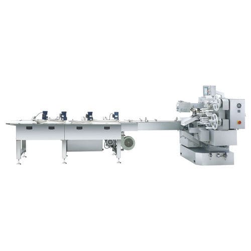 Máquina de acondicionamiento automática - FND-S800-CN&BS450 - Taizhou Funengda Industry Co., Ltd. - con film / para producto de chocolates / para la industria agroalimentaria