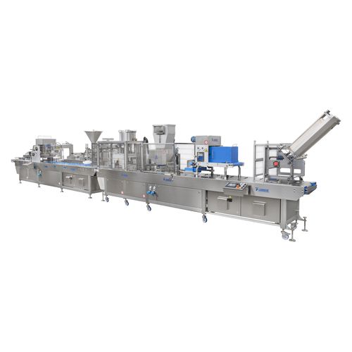 Línea de producción de tarta de queso - Gorreri S.r.l. - tartas y quiches / automática