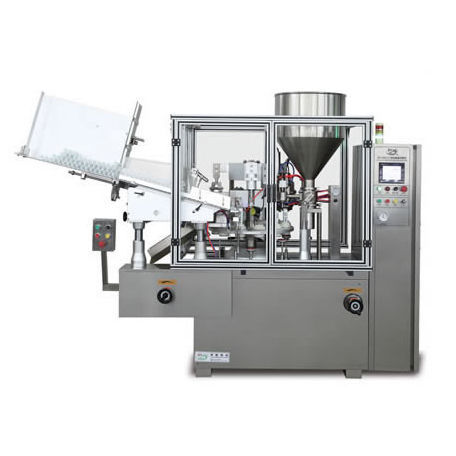 Llenadora-operculadora automática - GF-400 series - Zhejiang Hualian Pharmaceutical Machinery Co., Ltd. - para tubos / para productos farmacéuticos / para productos cosméticos