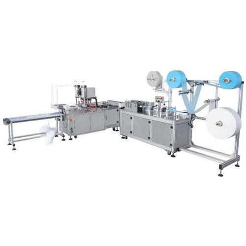 Línea de producción para máscaras - Zhejiang Hualian Pharmaceutical Machinery Co., Ltd. - automatizada / por ultrasonidos