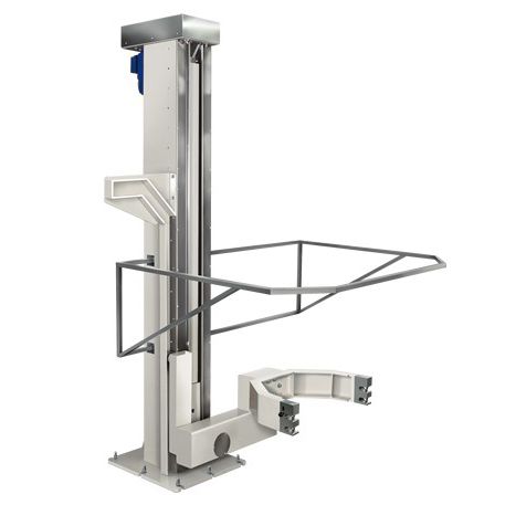 Volteador elevador - URSUS M - Jeremy Sp. z o.o. - eléctrico / para recipientes / automático