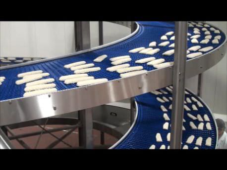 Transportador de cinta modular - JP FD - Jonge Poerink Conveyors - horizontal / de espiral / de transporte