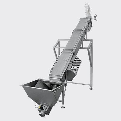 Transportador de tornillo - 360, 500, 800 - Karl Schnell GmbH & Co. KG - inclinado / de transporte / de alimentación