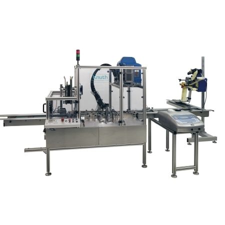 Estuchadora compacta - UKK4  - Knuth Verpackungsanlagen GmbH - semiautomática / totalmente automática