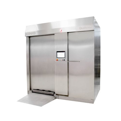 Frigorífico para el sector alimentario - QUALITYVAC - König Maschinen GmbH - vertical / con 2 puertas
