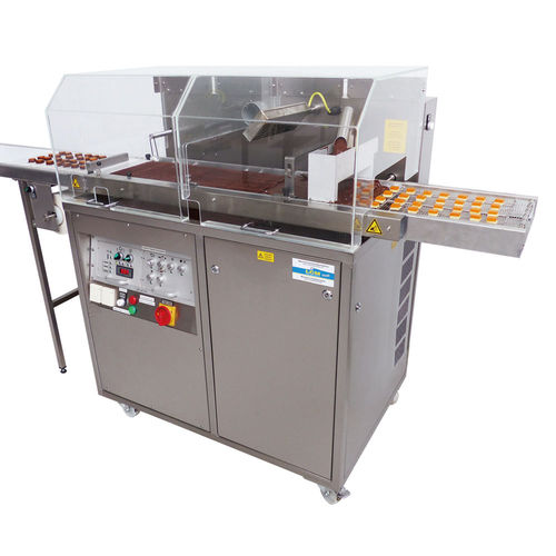 Máquina de recubrimiento de chocolate - ATC series - LCM Schokoladenmaschinen GmbH - para la industria agroalimentaria / para almendras garrapiñadas