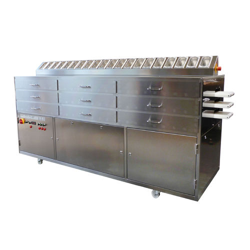 Refrigerador de aire - BK 325/3/1 - LCM Schokoladenmaschinen GmbH - para la industria agroalimentaria / multietapa