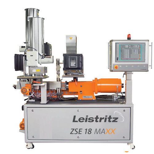 Extrusora de dos husillos - ZSE 18 MAXX - Leistritz Extrusionstechnik GmbH - de laboratorio