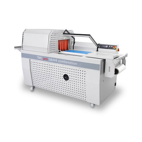 Soldadora en L semiautomática - TMC Pro series - Maripak Packaging Ltd.  - con túnel de retracción
