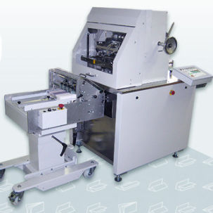 Máquina plegadora para papel - leafletFOLDER NET 21 - Mathias Bäuerle GmbH  - automática / de grandes dimensiones