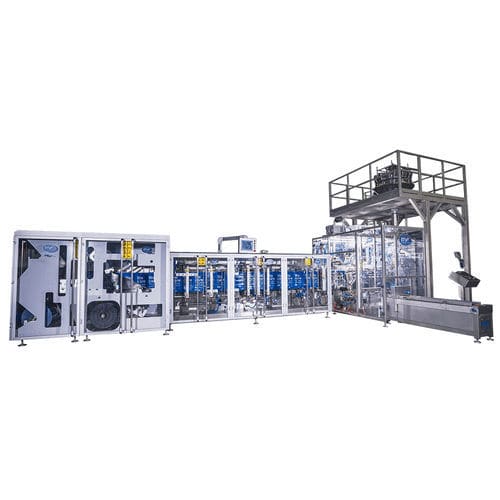 Ensacadora horizontal - MF POUCH 3000 FLEXI - MF TECNO - MASSINI INDUSTRIES srl - VFFS / automática / intermitente