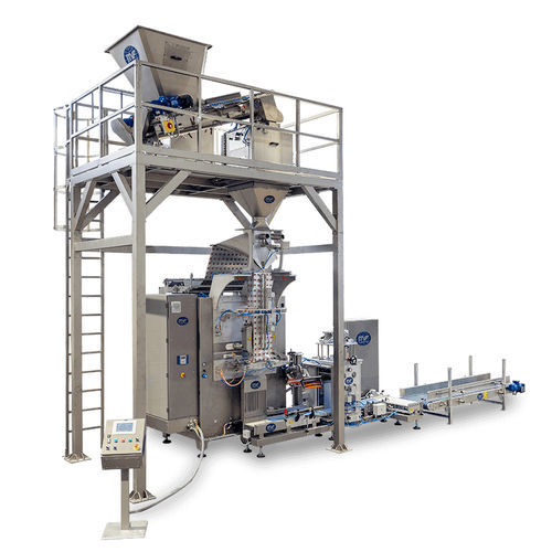 Máquina de embalaje automática - MF 60 VACUUM - MF TECNO - MASSINI INDUSTRIES srl - de vacío / vertical / de bolsas