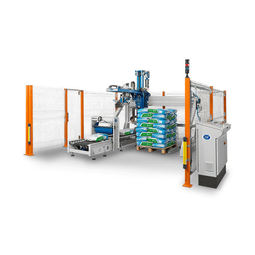 Paletizador por capas - MF PCA SMART - MF TECNO - MASSINI INDUSTRIES srl - de bolsas / automático / cartesiano