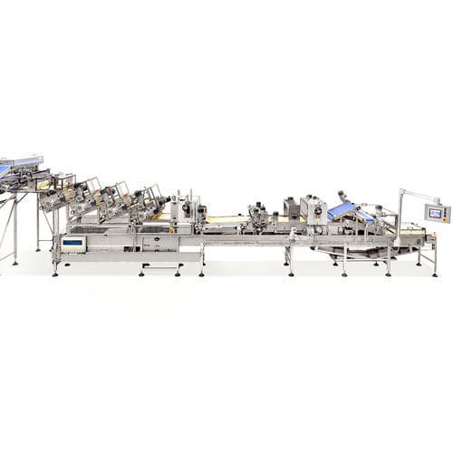 Máquina de preparación de aperitivos rectangular - Minipan S.r.l. Food Processing Machines