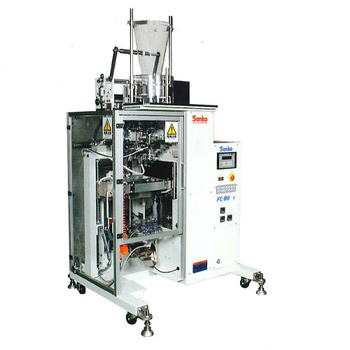Ensacadora vertical - FC-80 - Sanko Machinery Co., Ltd. - servoaccionada / stickpack / para polvos