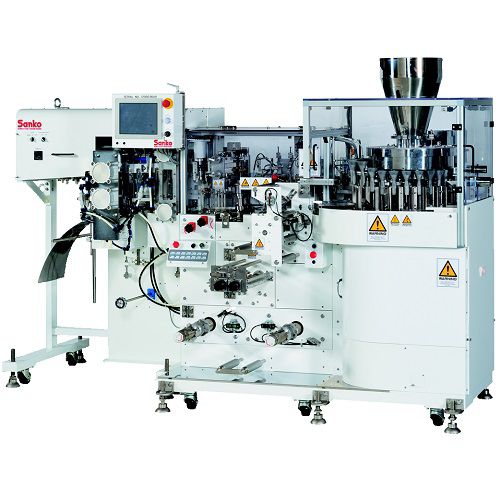 Ensacadora horizontal - SR500 - Sanko Machinery Co., Ltd. - HFFS / para granulados / de alta velocidad