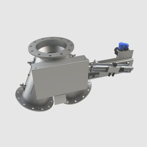 Válvula con actuador eléctrico - Segler-Förderanlagen Maschinenfabrik GmbH - con control neumático / desviadora / para productos a granel