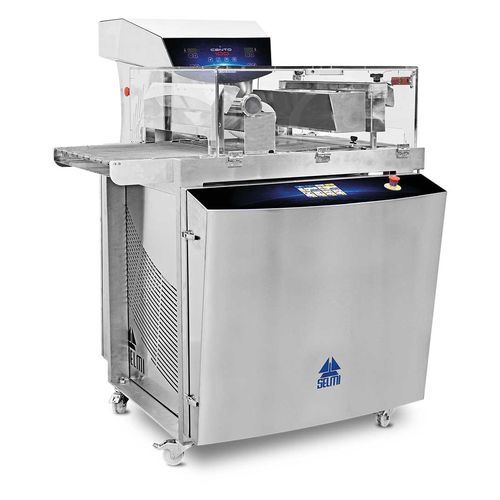 Máquina de recubrimiento de chocolate - R600T - Selmi - de acero inoxidable