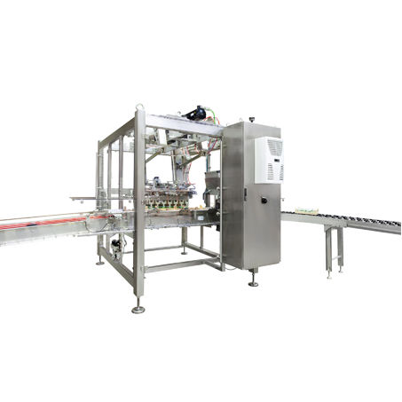 Empacadora de bandejas pick and place - 2100 i BFS - sema Systemtechnik Sewing GmbH & Co. KG - automática / de vasos