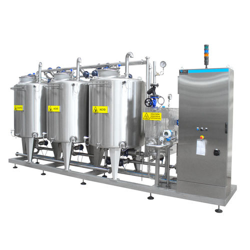 Unidad de limpieza en sitio para la industria de las bebidas - TMCI Padovan S.p.A. - Newpack and Chemtech Divisions