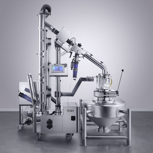 Máquina pulidora médica - iCaps HC - Pharma Technology - con cepillo / continua