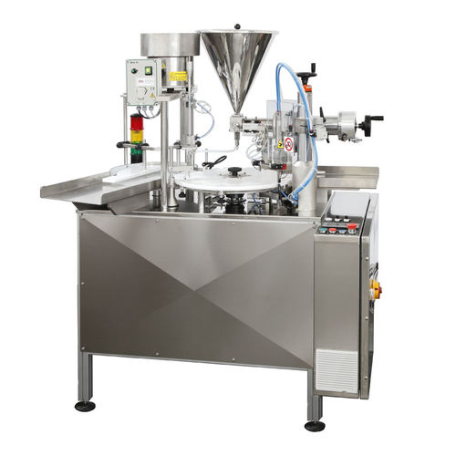 Máquina de embalaje automática - Mini-block - PMS Technology S.r.l. - semiautomática / horizontal / de líquidos