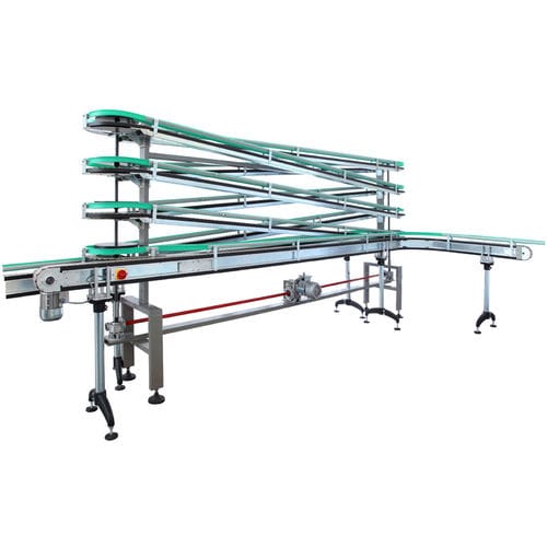 Transportador con cadena - PMS Technology S.r.l. - vertical / de acumulación / automático