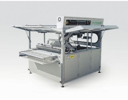 Máquina de recubrimiento y temperado para chocolate - FIX - Prefamac Chocolate Machines N.V. - de acero inoxidable / con mesa vibratoria