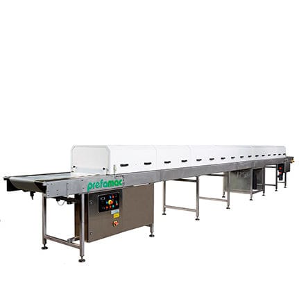 Túnel de refrigeración para chocolate - LIGHT - Prefamac Chocolate Machines N.V.