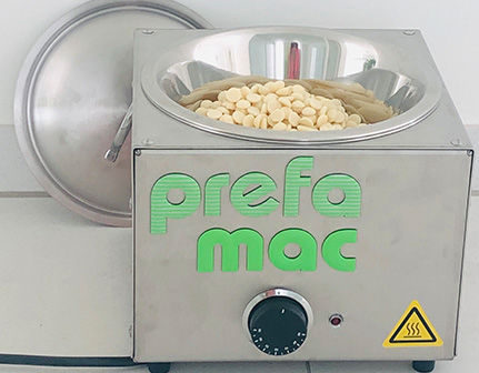Máquina de fusión de chocolate - Junior  - Prefamac Chocolate Machines N.V. - para la industria agroalimentaria / de acero inoxidable