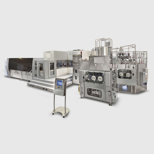 Sopladora / llenadora / taponadora de esterilización - ABF 1.2 - GEA Procomac S.p.A. - para preformas