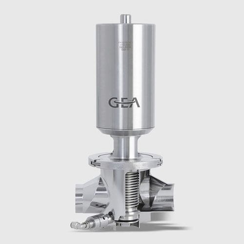 Válvula neumática - Aseptomag® ADV  - GEA Procomac S.p.A. - antimezcla / de cierre / para agua pura
