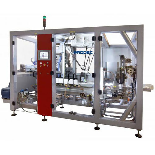 Encartonadora de carga superior - CR-101 - Prodec Equipos de Envasado, S.A.U. - compacta / robotizada