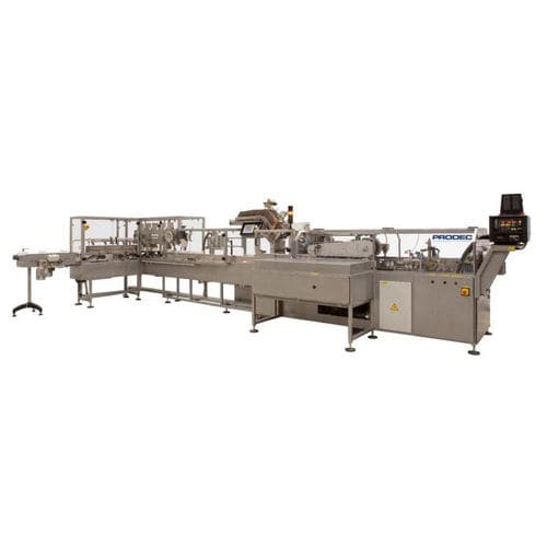 Encartonadora lateral - EC-15 - Prodec Equipos de Envasado, S.A.U. - automática / continua / compacta