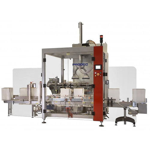 Encajadora pick and place - D-100 - Prodec Equipos de Envasado, S.A.U. - de carga superior / automática / para botellas