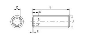 Tornillo prisionero - 188 series - Skiffy